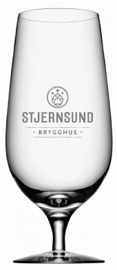 Orrefors lager ölglas med gravyr