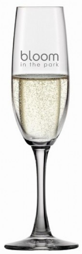 champagneglas med gravyr från Bilancia