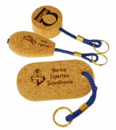 Nyckelring kork 105x50mm