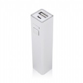 powerbank 2600mAh laddare med gravyr