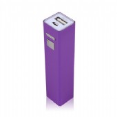 powerbank 2600mAh laddare med gravyr