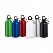 Sportflaska  i aluminium med gravyr