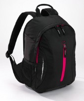 ryggsäck med tryck laptop fack sporty