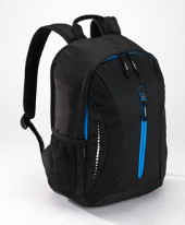 ryggsäck med tryck laptop fack sporty