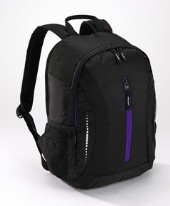 ryggsäck med tryck laptop fack sporty