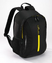 ryggsäck med tryck laptop fack sporty