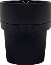 Kaffemugg med silikongrepp