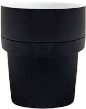 Kaffemugg med silikongrepp