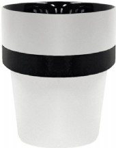 Kaffemugg med silikongrepp