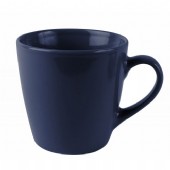 Enfärgad mugg med tryckt företagslogo