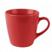 Enfärgad mugg med tryckt företagslogo