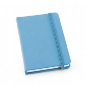 Anteckningblock i härliga färger med företagslogo.