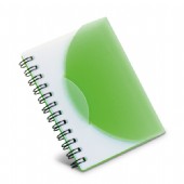 Anteckningblock i 5 olika färger på omslaget.