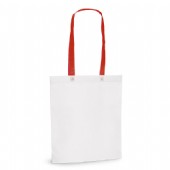 Kasse med handtag i kontrastfärg