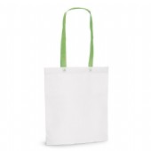 Kasse med handtag i kontrastfärg