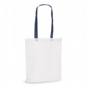 Kasse med handtag i kontrastfärg