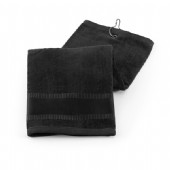 Golfhandduk i två olika färger