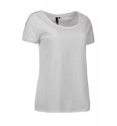 o-hals t-shirt med tryck profilprodukt