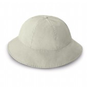 Safarihatt med tryck, finns i blå eller vit.