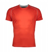 tränings t-shirt med tryck profilkläder