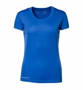 tränings t-shirt med tryck profilkläder dam