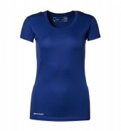 tränings t-shirt med tryck profilkläder dam