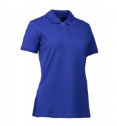 piketröja stretch med tryck dam profilkläder