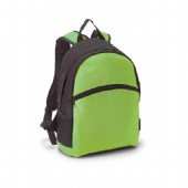 ryggsäck med tryck profilprodukt röd-orange-lime-gul-blå