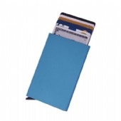 Korthållare i aluminium 95x62x9 mm.