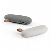 powerbank med utseende av en sten