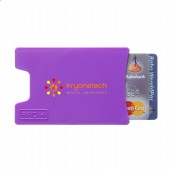 Korthållare RFID med tryck.