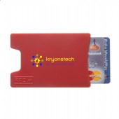 Korthållare RFID med tryck.