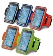 Smartphone armband i fem färger med tryck