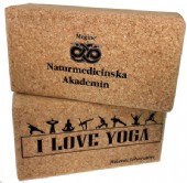 Yoga block i kork