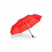 Teleskop paraply med tryck