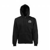 hoodie med tryck fruit of the loom 