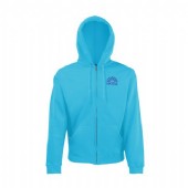 hoodie med tryck fruit of the loom 