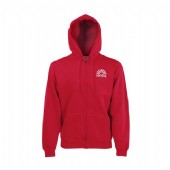 hoodie med tryck fruit of the loom 