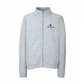 Sweat jacka med tryck profilprodukt