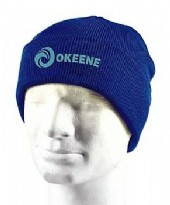 mössa i akryl med broderad logo