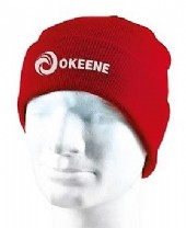 mössa i akryl med broderad logo