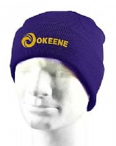 mössa i akryl med broderad logo