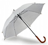 Paraply med trähandtag i 8 olika färger