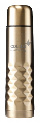 Termos i 4 färger med diamantmönster