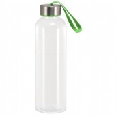 vattenflaska glas med tryck logo profilprodukt miljösmart