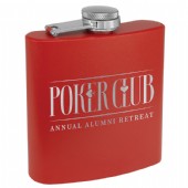 Matt pulverlackerade fickpluntor med gravyr