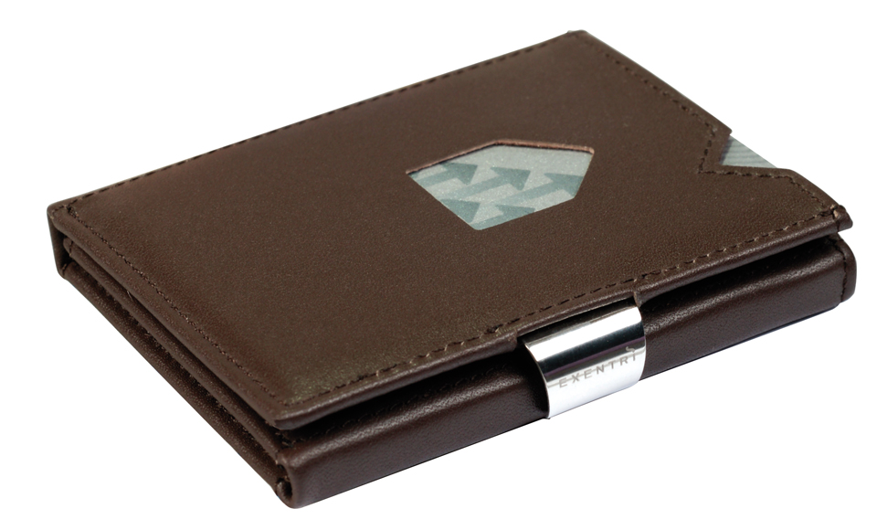 Exentri Brown Smart plånbok/korthållare