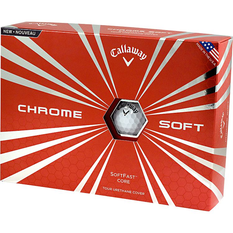 Callaway Chrome Soft golfbollar med tryck profilprodukter